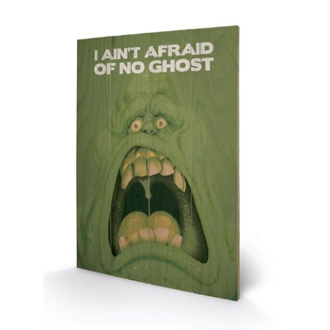 Pyramid International Ghostbusters Slimer Holzdruck, Holz, Mehrfarbig, 40 x 59 x 1.3 cm
