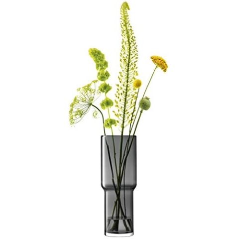 LSA International Utility Vase H42cm Schiefergrau