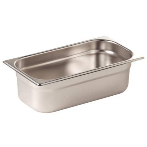 Vogue S728 Gastronorm Kit für Modell gd877 Polar Kühl-servery Topper, Edelstahl, inklusive 8 x 1/3 Behälter