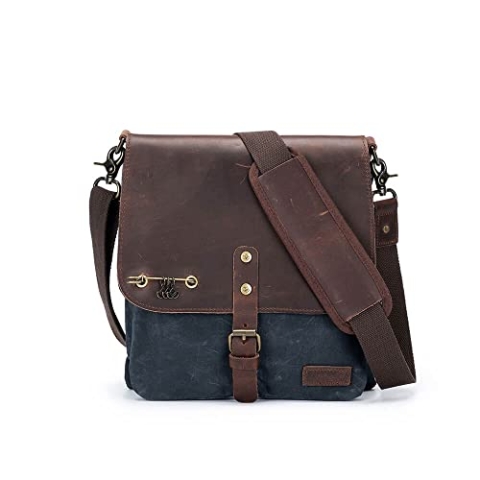 Della Q 99619 Saddlebag, Leder, Blue, Einheitsgröße