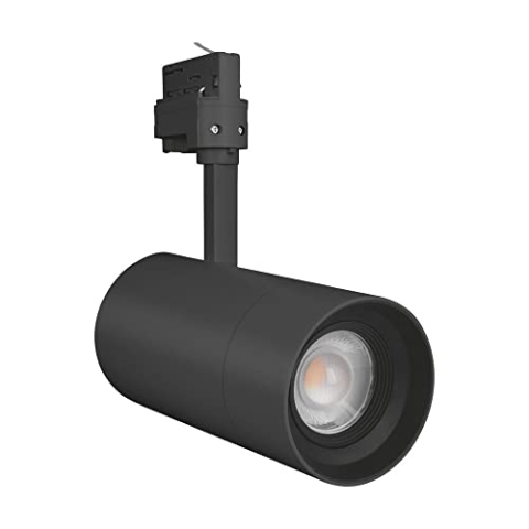 LEDVANCE Leuchte: für Montageschiene, TRACKLIGHT SPOT ZOOM DIM, 25 W, 100…240 V, Cool White, 4000 K, Gehäusematerial: Aluminium, IP20, 1-er-Pack
