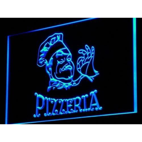 ADVPRO i968-b Pizzeria Cafe Barlicht Neonlicht Lichtwerbung Neon Light Sign Barlicht Neonlicht Lichtwerbung