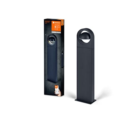 LEDVANCE SMART+ Outdoor WiFi-Wegeleuchte 6,7W, 420lm, grau, regulierbares Weißlicht, dimmbar, mit ausrichtbarem Leuchtenkopf, steuerbar per App, kompatibel mit Amazon, Google und Co.
