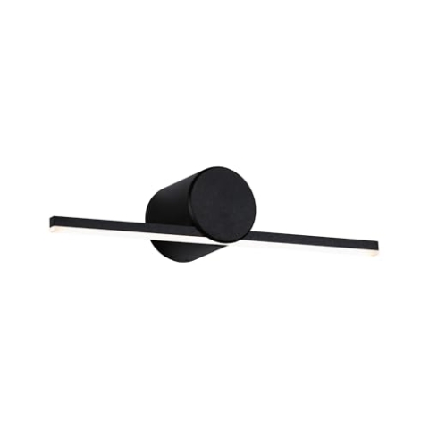 Paulmann 75410 LED Leuchtspiegel Sava IP44 3000K 250lm 230V 4,2W Schwarz matt