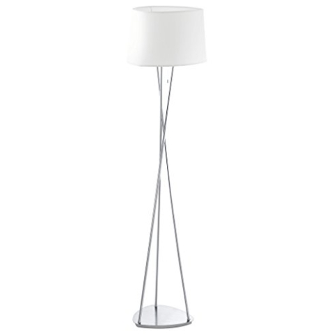 EGLO 92894 Bodenleuchte, Metall, E27, beige