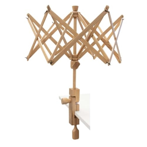 Scheepjes - Scheepjes Buche Holz Regenschirm Swift Einstellbar Garn Wickler - 1 Stück