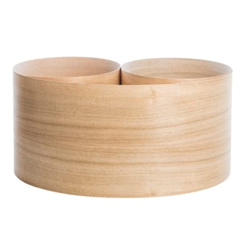 Nordlinger Pro Holzfurnier – Eichenfurnier, nicht verleimt, Maße 25 cm x 2,5 ml, FSC-Echtholz-Brett