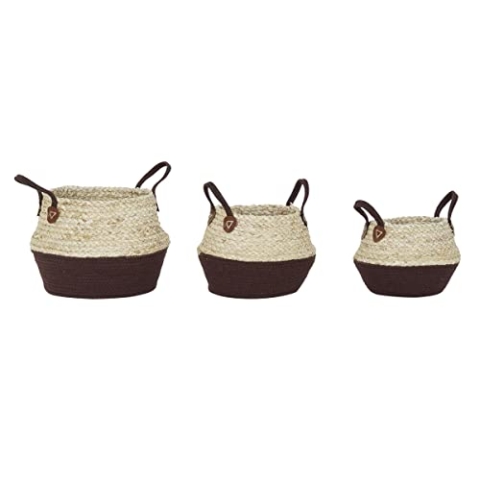 DKD Home Decor Korb-Set, Standard
