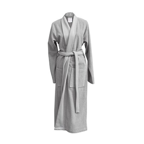 Heckett Lane Bademantel Rice S Glacier Grey