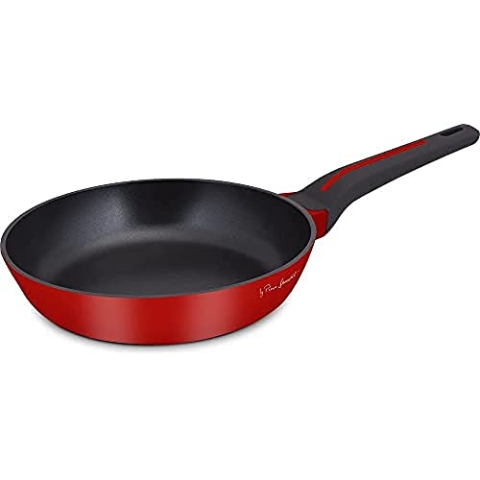 Lamart Bratpfanne, antihaftbeschichtet, 24 cm, Rot/Schwarz