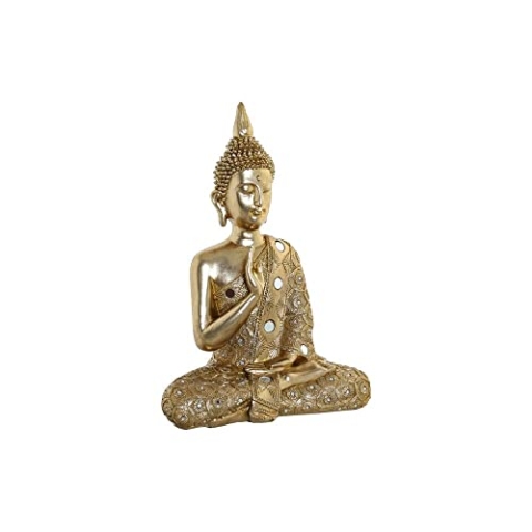 DKD Home Decor Dekorative Figur Buddha Harz (29 x 14 x 40,5 cm) (Referenz: S3019633)