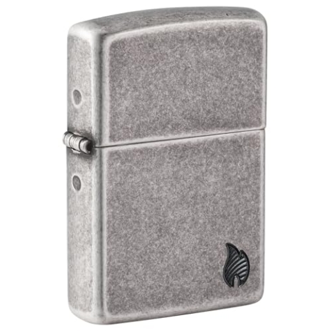 Zippo Sturmfeuerzeug - Armor Series Flame - Nachfüllbar- Geschenkbox - Metall - Made in USA