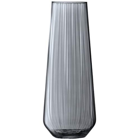 LSA Zinc Vasen, Glas, Grey, H36cm