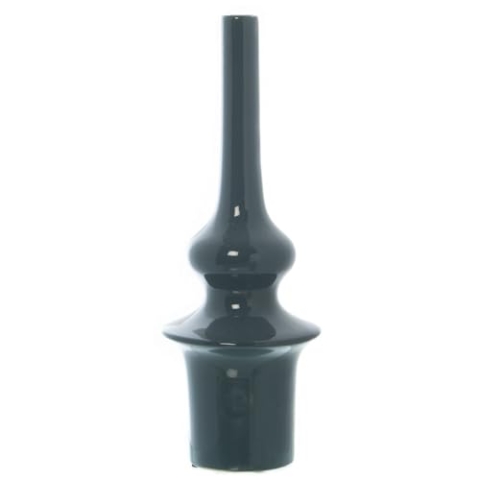 Alexandra House Living Vase, Dunkelblau, Keramik, 20 x 20 x 51 cm