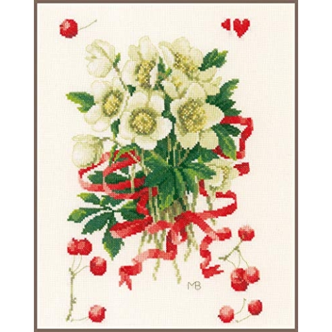 Lanarte PN-0183502 Kreuzstichset, Mehrfarbig, 22 x 34 cm / 8,8" x 13,6"