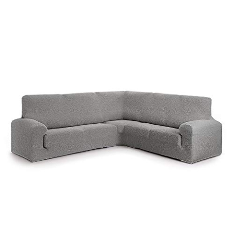 Eysa 3D Sofaüberwürfe, Lycra, Hellgrau, 450