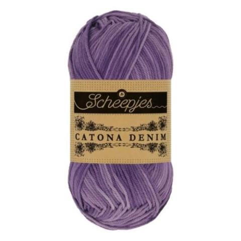 Scheepjes - Scheepjes 136 Lila Catona Denim Garn - 1x50g
