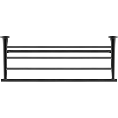 Duravit Handtuchablage Starck T, Wandmontage, 61 cm, Schwarz Matt