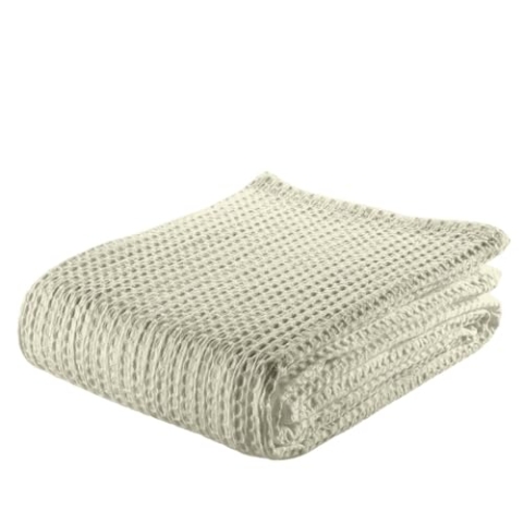 Alexandra House Living Tagesdecke Banus, cremefarben, 235 x 290 cm