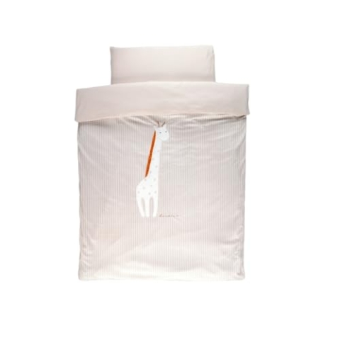 Noukie's Bettbezug Giraffe Tiga, Beige, 100 x 140 cm