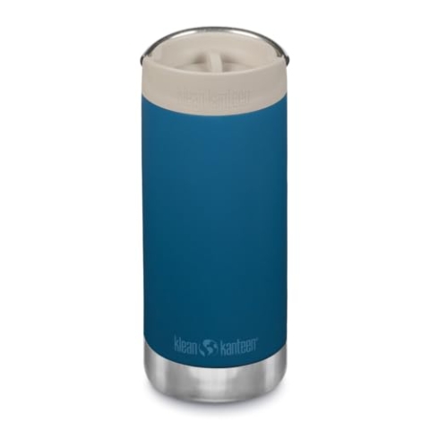 Klean Kanteen TKWide Uni 300 ml (mit Kaffee-Deckel), Blau