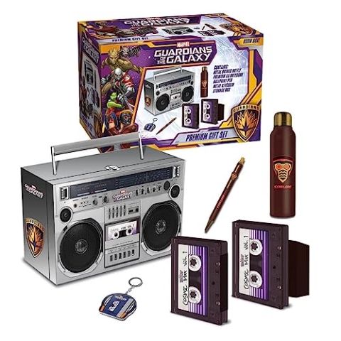 Pyramid Europe GP86037 Guardians of the Galaxy Starlord’s Boom Box Premium Gift Set Geschenk, Edelstahl, Silber, Einheitsgröße