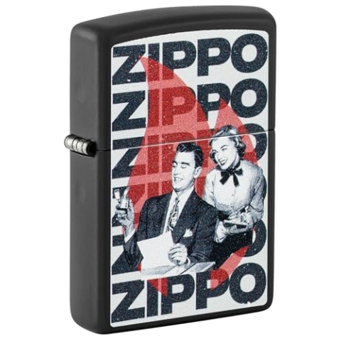 Zippo Sturmfeuerzeug - Zippo Designs - Nachfüllbar- Geschenkbox - Metall - Made in USA