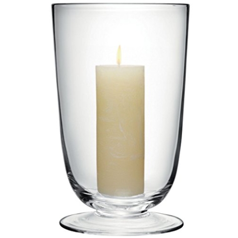 LSA International Windlicht, Glas, farblos, 35 cm