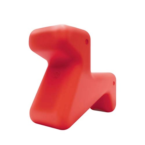 Alessi Doraff UNS07 LAZ - Kinder Design Sitzgelegenheit aus Polyethylen, Rot