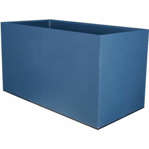 Riviera Blumentopf, Blau, 80 x 40 cm