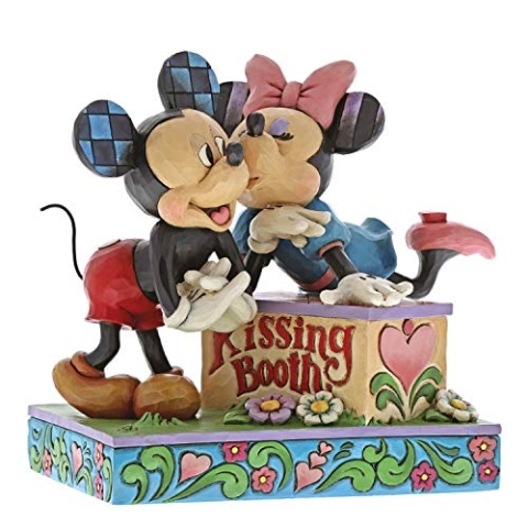 Enesco - Disney Kissing Booth (Mickey Mouse & Minnie Mouse Figur)