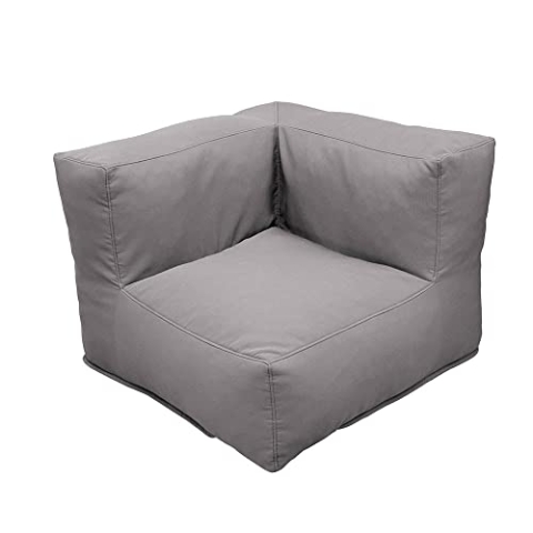 RED DECO Ecksessel, grau, one Size