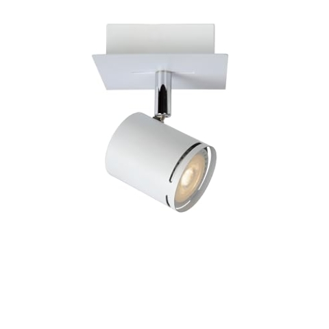 LUCIDE RILOU - Deckenstrahler - LED Dim. - GU10-1x5W 3000K - Weiß