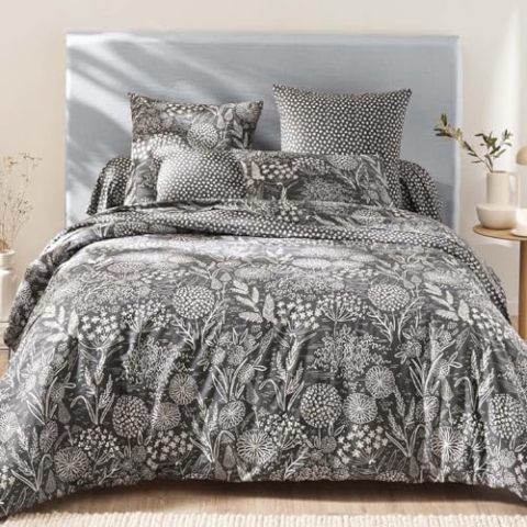 Origin Bedruckter Bettbezug aus Lyocell, Hortense, 240 x 220 cm