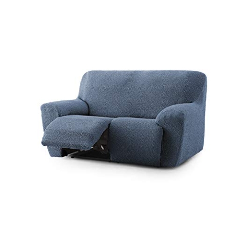 Eysa 3D Sofaüberwürfe, Lycra, BLAU, 3 POSTI