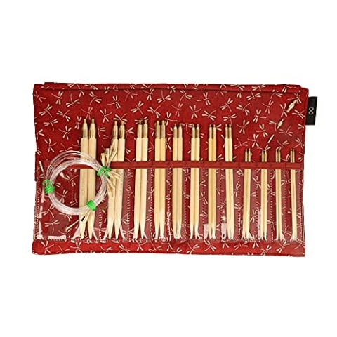 Seeknit KA57825-02 Rundstrick Set, Bamboo, Rot, Standard