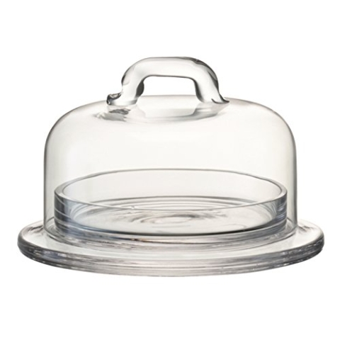 LSA International Serve Schale & deckel 11.5cm/ 10.5cm - klar