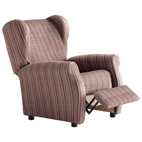 Martina Home Sesselhusse, elastisch Relax 32x42x8 cm braun