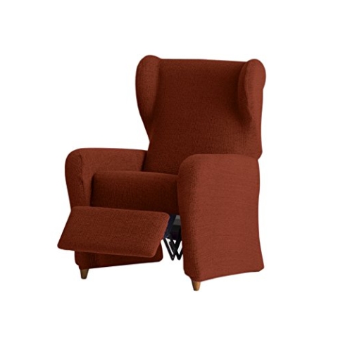 Eysa Dorian elastisch Sofa überwurf relaxsessel, Chenille, 09-orange, 37 x 9 x 29 cm