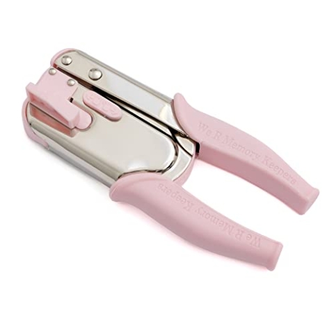 We R Memory Keepers 60000142 Spiral Crop-A-DI POWR Punch, Pink