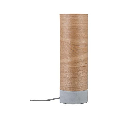 Paulmann 79664 Neordic Skadi Tischleuchte max.1x20W E14 Holz/Grau 230V Holz/Beton