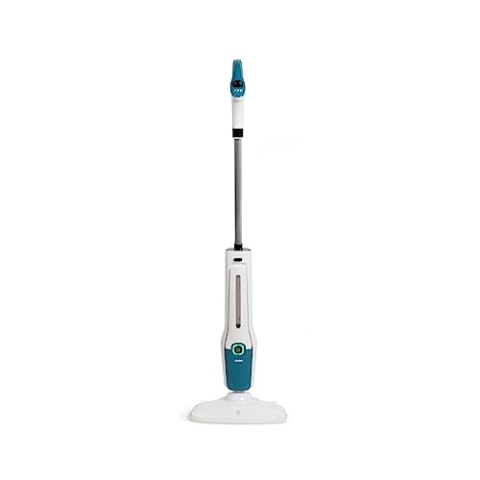 Livoo - Dampfreiniger DOM458-1300W, 3 Dampfleistungen, Laufzeit 25 Minuten, 450 ml, bereit in 30 Sekunden, Aktionsfelder 6 m