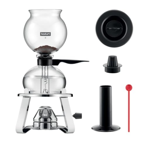 Bodum Kaffeebereiter, Glas, schwarz, 30 x 36.8 x 15.9 cm