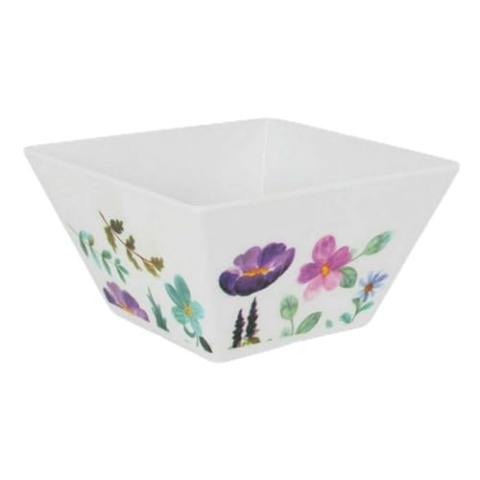 La Mediterránea Sakura Snackschale, Melamin, glänzend, 13 x 13 x 7 cm, 24 Stück