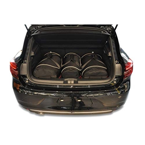 KJUST Dedizierte Kofferraumtaschen 3 stk kompatibel mit RENAULT CLIO V 2019+