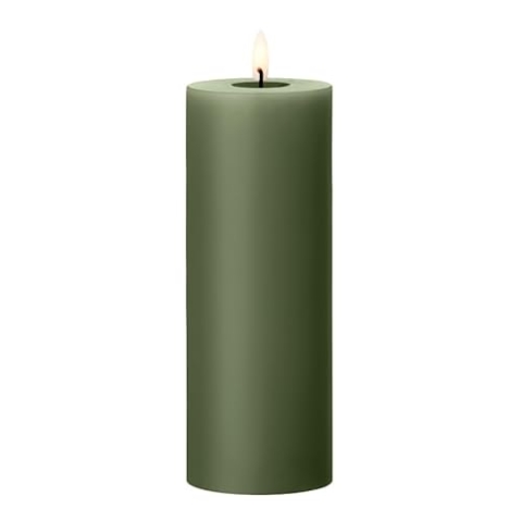Ester & Eric - LED Stumpenkerze 20cm 70 - Revolutionäre LED Stumpenkerzen mit Schein - Elegante und hochwertige Kerzen - Handwerk und Know-how