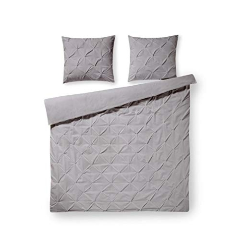Papillon Ottowa Bettbezüge Taupe, Baumwolle, 200 x 200/220 cm