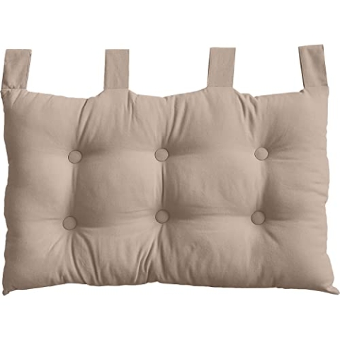Enjoy Home Kopfteil Stoff 70 x 9 x 45 cm, natur, 9 X 45 CM