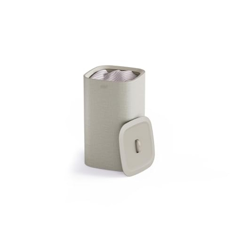Joseph Joseph Tota One 60L Wäschesortierkorb mit Deckel, herausnehmbare Wäschesäcke mit Griffen, Perfekt für Schlafzimmer & Badezimmer