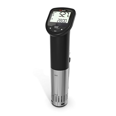 TFA Dostmann Sousmatic Sous-Vide Garen, 14.15550.01, wie aus der Spitzengastronomie, Sous-Vide Stick, schwarz